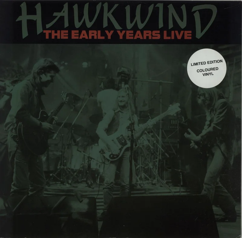 Hawkwind The Early Years Live EP - Blue Vinyl UK 12" vinyl