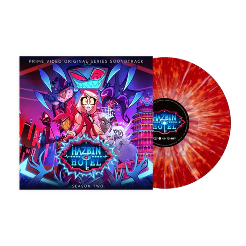 Hazbin Hotel: Season Two Original Soundtrack - Red Splatter Vinyl