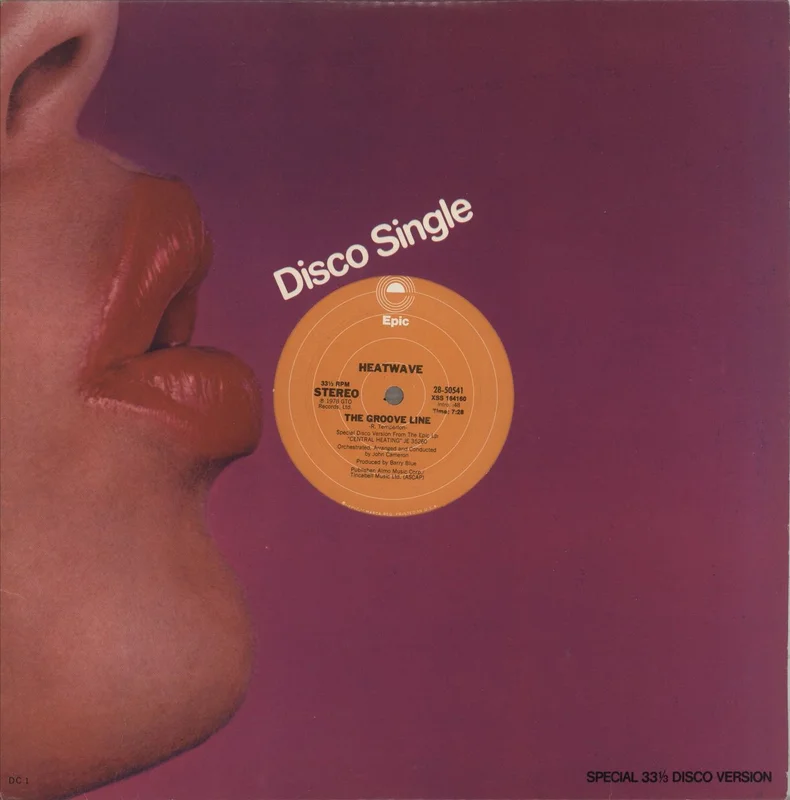 Heatwave The Groove Line - Special Disco Version US 12" vinyl