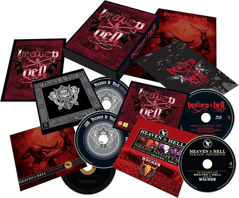 Heaven & Hell Breaking Out Of Heaven 2007-2009 - Super Deluxe Edition 4-CD + Blu-ray - Sealed UK Cd album box set