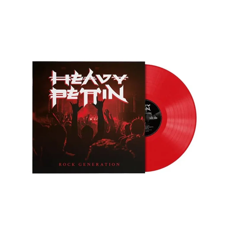 Heavy Pettin Rock Generation - Red Vinyl - Sealed UK Vinyl LP