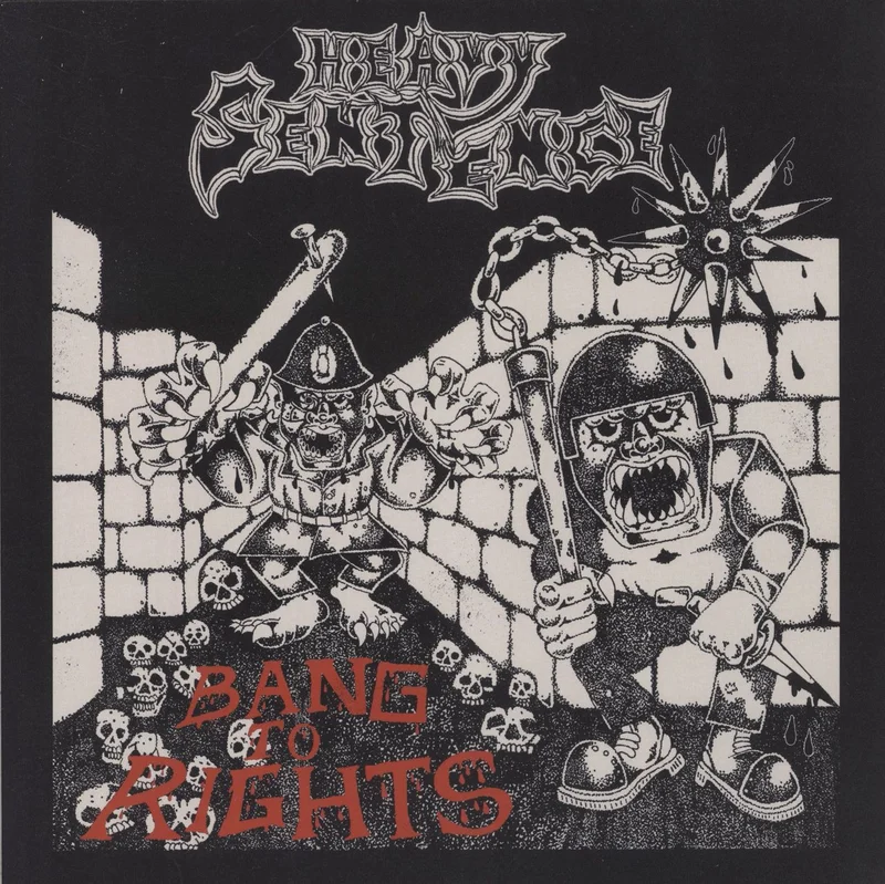 Heavy Sentence Bang To Rights - Red Vinyl UK Vinyl LP