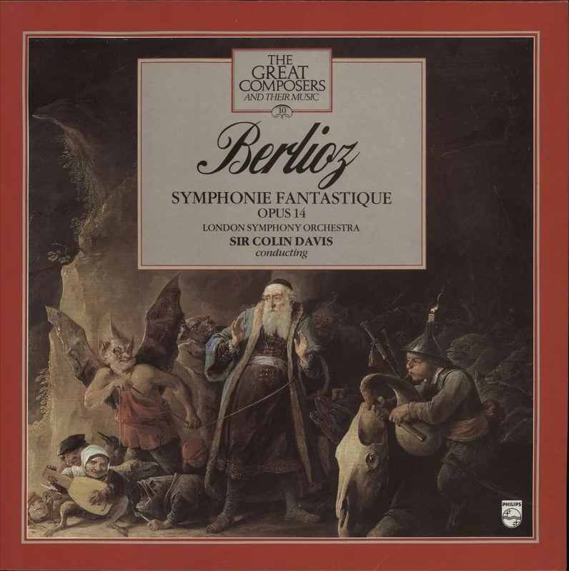Hector Berlioz Symphonie Fantastique Opus 14 + Magazine UK Vinyl LP