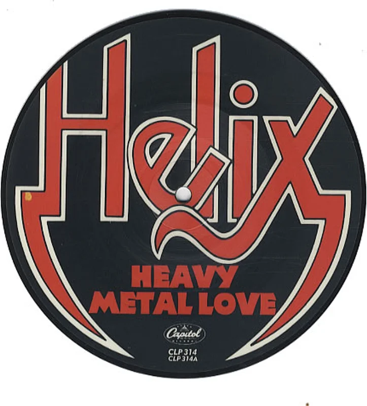 Helix Heavy Metal Love UK 7" picture disc