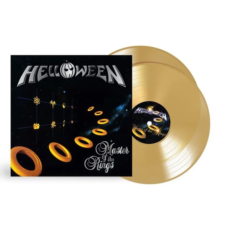 Helloween Master of the Rings - Gold Vinyl - Sealed UK 2-LP vinyl set