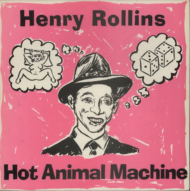 Henry Rollins Hot Animal Machine - VG UK Vinyl LP