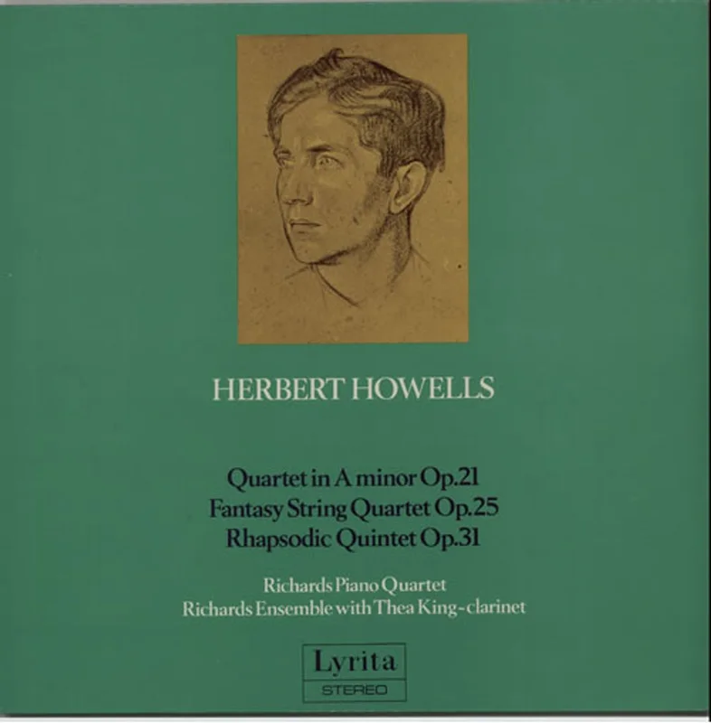 Herbert Howells Piano Quartet In A Minor / Fantasy String Quartet / Rhapsodic Quintet UK Vinyl LP