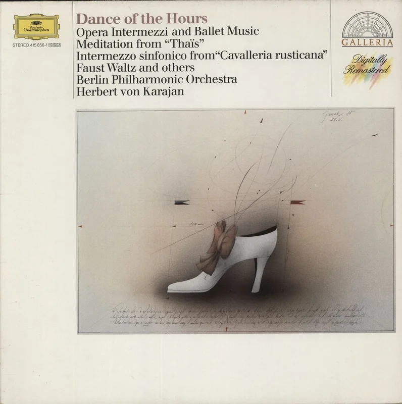 Herbert Von Karajan Dance Of The Hours (Opera Intermezzi And Ballet Music) German Vinyl LP