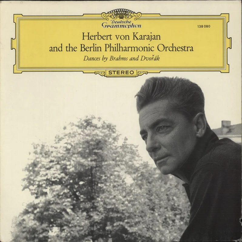 Herbert Von Karajan Dances By Brahms And Dvorak German Vinyl LP
