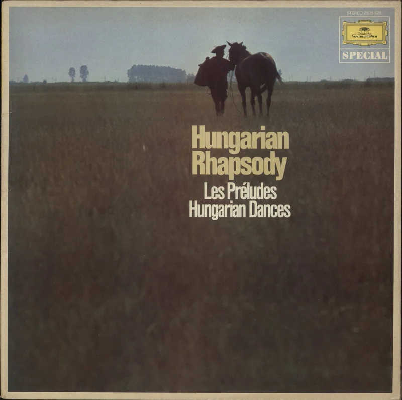 Herbert Von Karajan Ungarische Rhapsodie / Les Prludes / Ungarische Tnze UK Vinyl LP