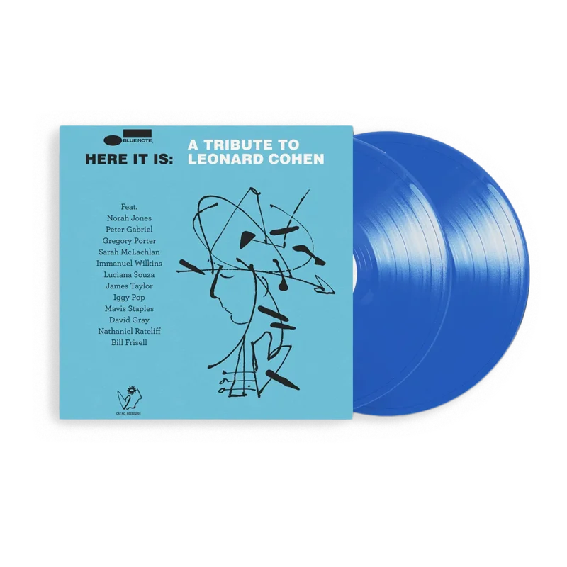 Here It Is - A Tribute To Leonard Cohen: Blue Vinyl 2LP