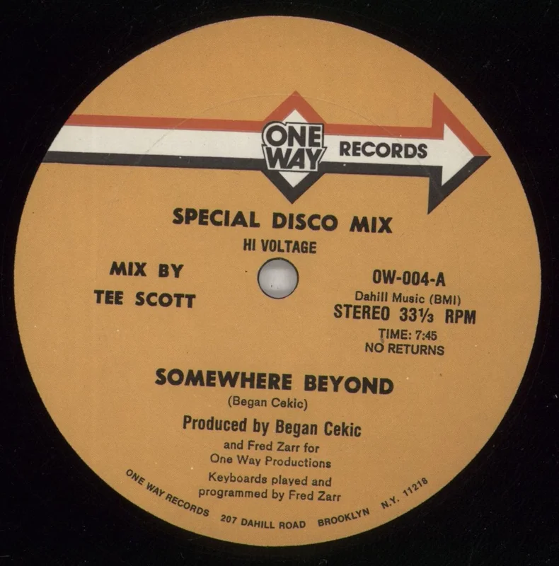 Hi Voltage Somewhere Beyond US 12" vinyl