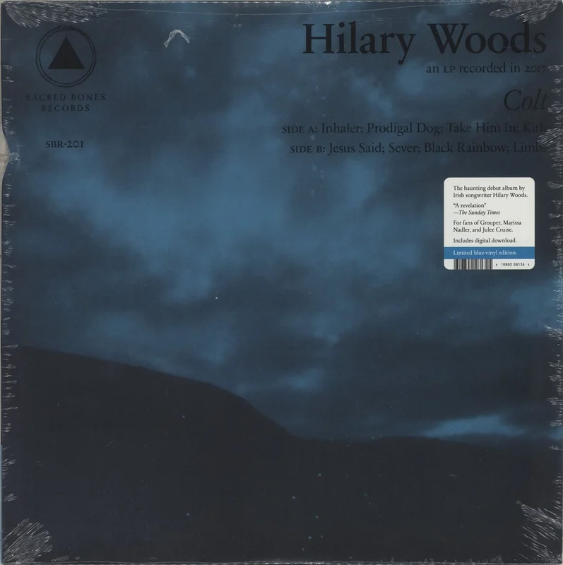 Hilary Woods Colt - Blue Vinyl - Sealed US Vinyl LP