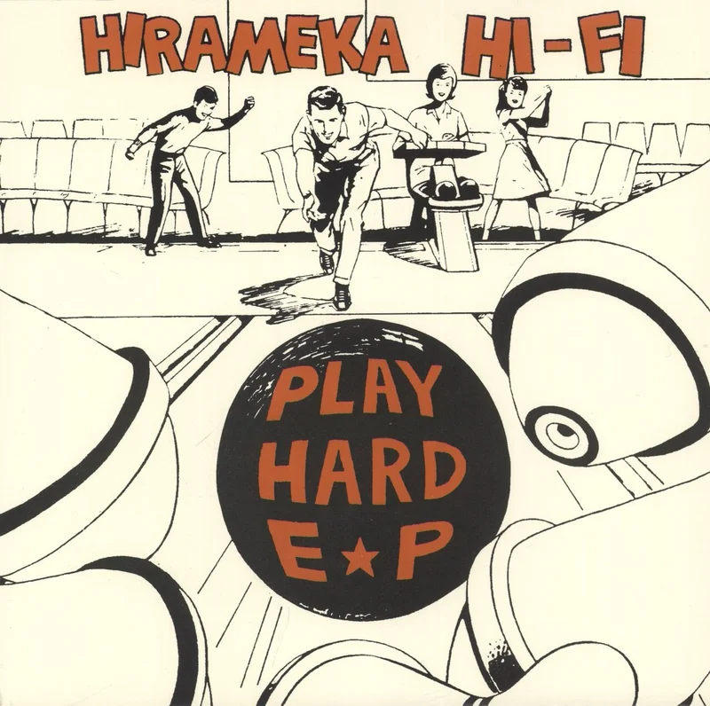 Hirameka Hi-Fi Play Hard EP UK 7" vinyl