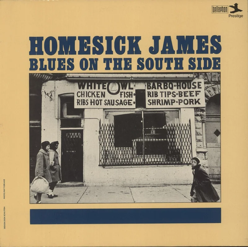 Homesick James Williamson Blues On The South Side German Vinyl LP