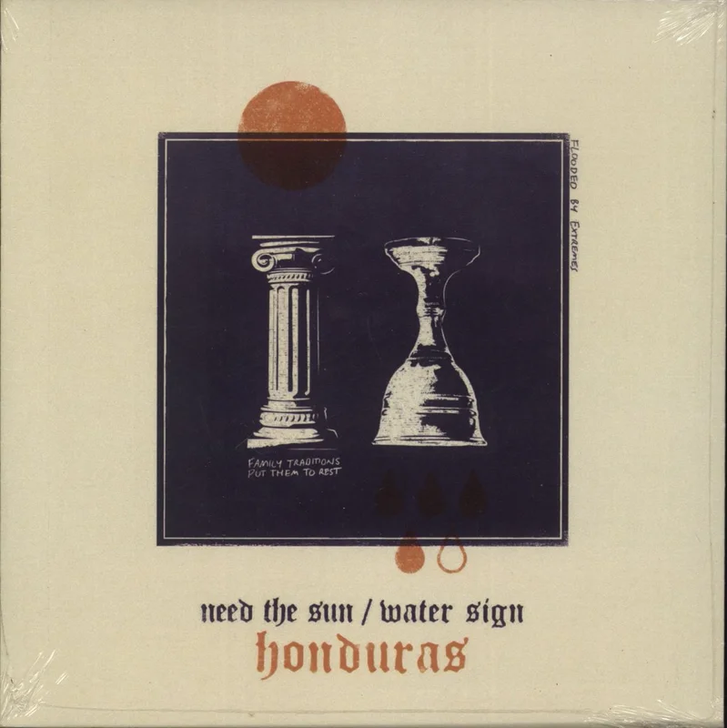 Honduras Need The Sun / Water Sign - Lucid Ripple Vinyl - Sealed US 7" vinyl