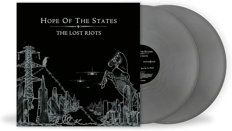 Hope Of The States The Lost Riots - National Album Day 2025 - Battered Metal Vinyl - Sealed UK 2-LP vinyl set