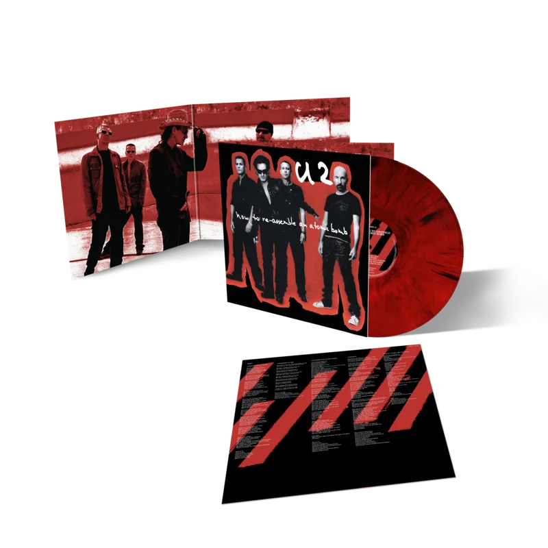 How To Re-Assemble An Atomic Bomb: Gatefold Red & Black Marble Vinyl LP