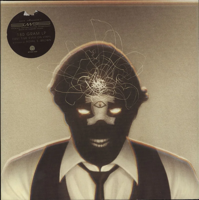 Howard Shore Scanners / The Brood - [Original Motion Picture Soundtrack] - Grey With Green Splatter Vinyl - EX US Vinyl LP