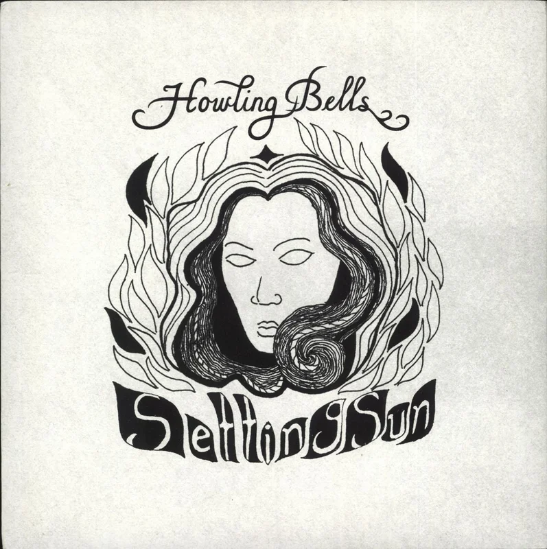 Howling Bells Setting Sun - White vinyl UK 7" vinyl