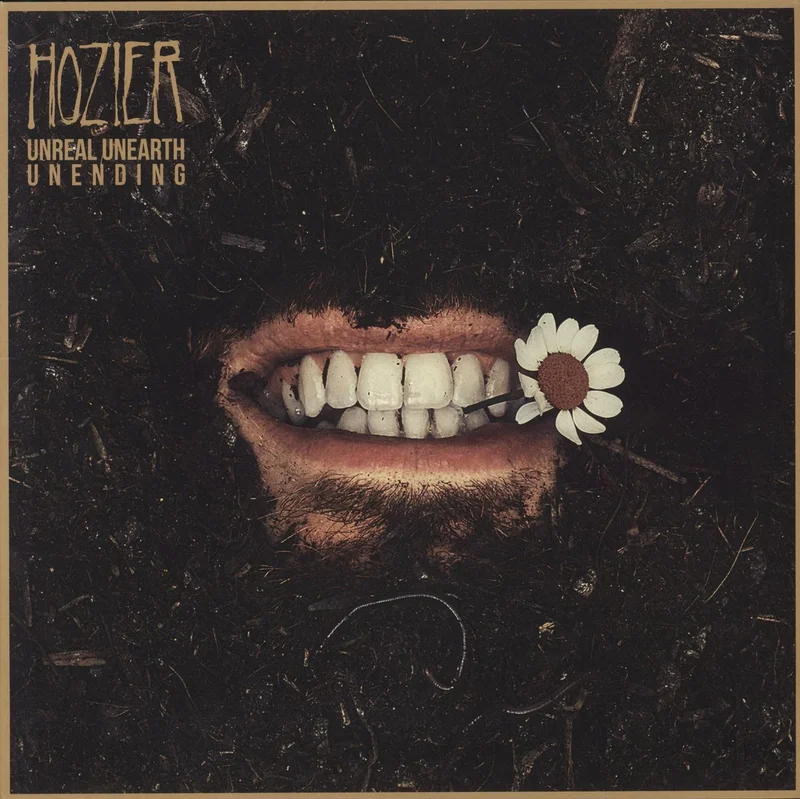 Hozier Unreal Unearth Unending: Companion Edition - Raw Ochre Vinyl UK Vinyl LP
