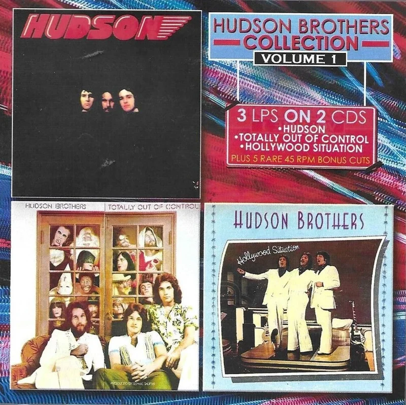Hudson Brothers - Hudson / Totally Out Of Control / Hollywood (2pk) [CD]