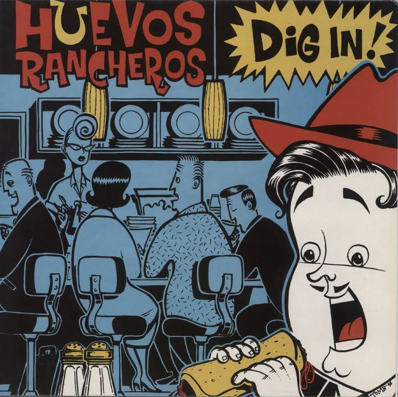 Huevos Rancheros Dig In! - Green Vinyl UK Vinyl LP