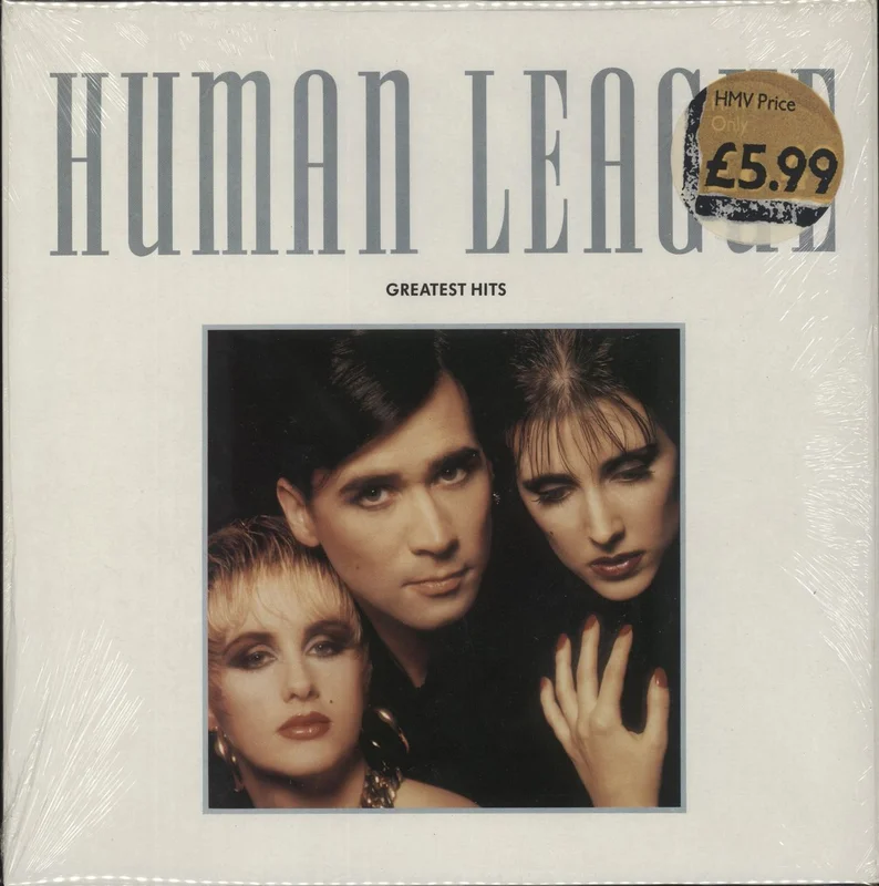 Human League Greatest Hits - shrink UK Vinyl LP