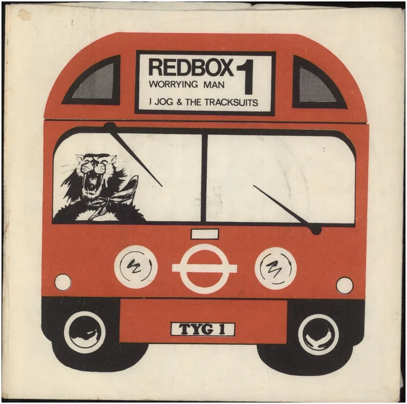 I Jog & The Tracksuits Red Box - VG+ UK 7" vinyl