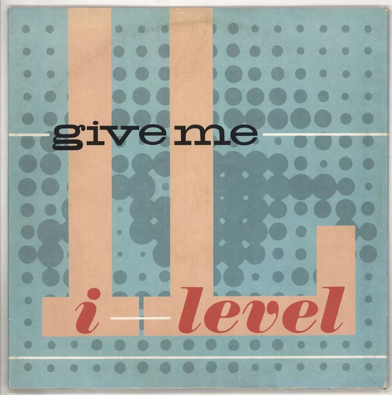I-Level Give Me UK 12" vinyl