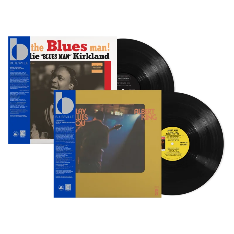 I'll Play The Blues For You (180G LP) + It's The Blues Man! (180G LP) (Bluesville Series)