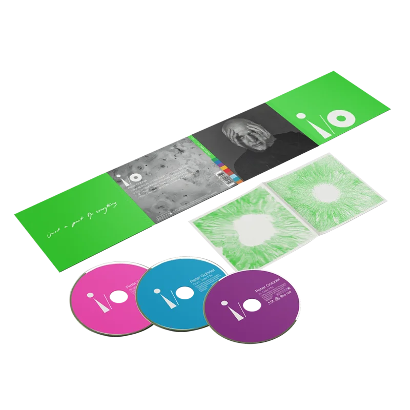 i/o: 2CD + Blu-Ray