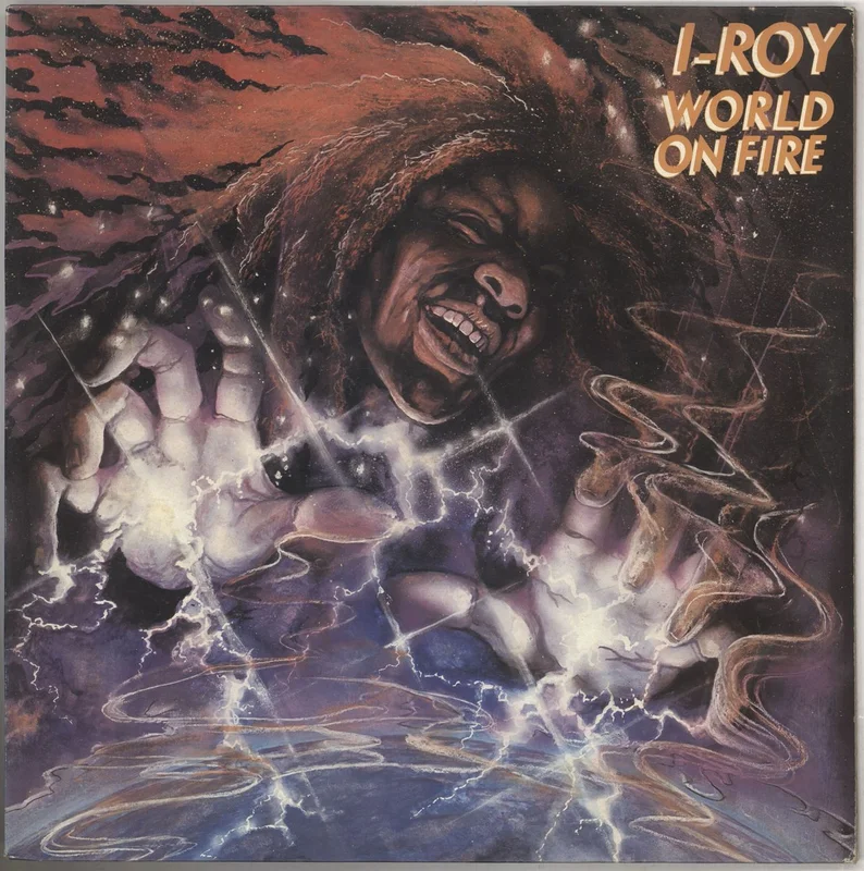 I Roy World On Fire UK Vinyl LP