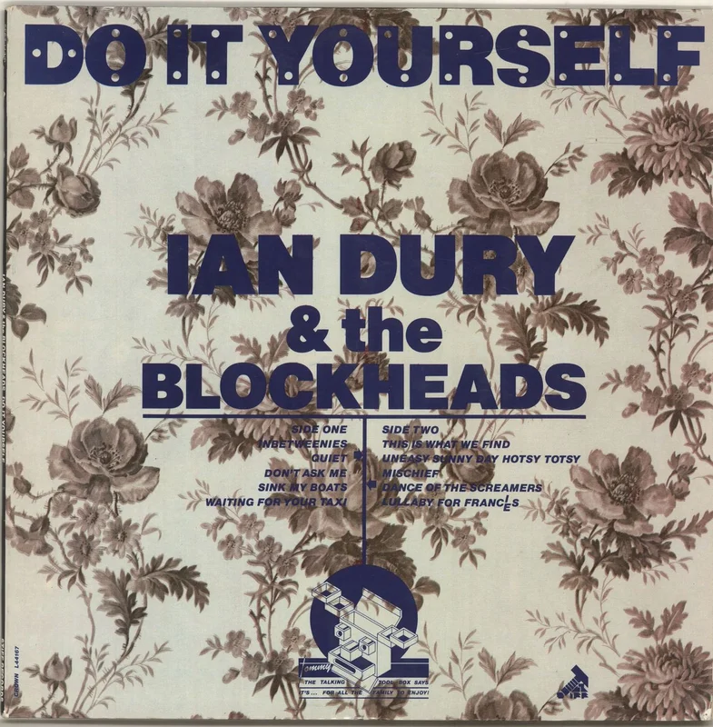 Ian Dury Do It Yourself - L44167 Portuguese Vinyl LP