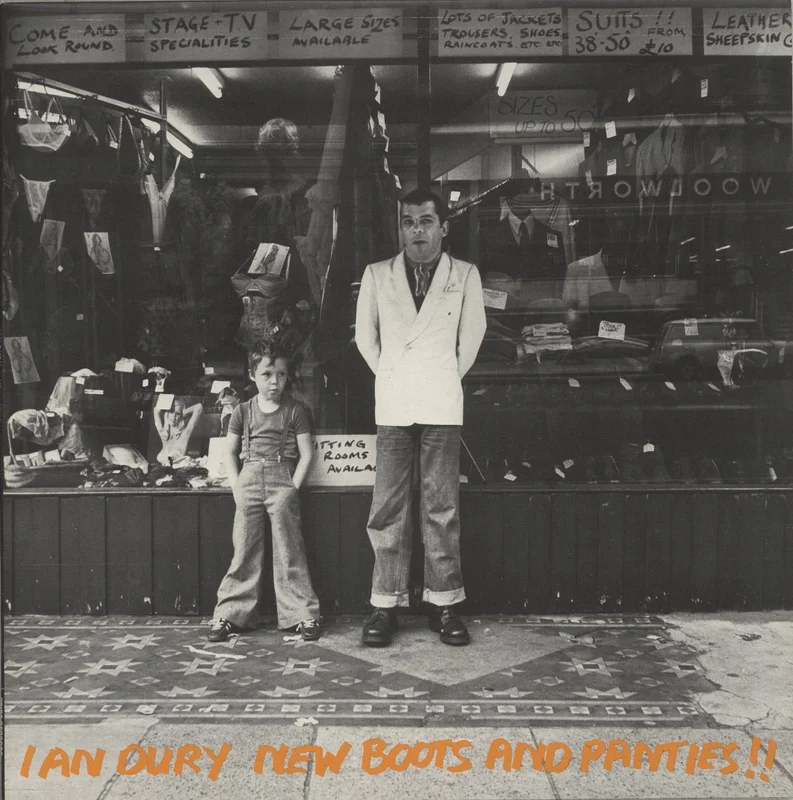 Ian Dury New Boots And Panties - Factory Sample UK Promo Vinyl LP