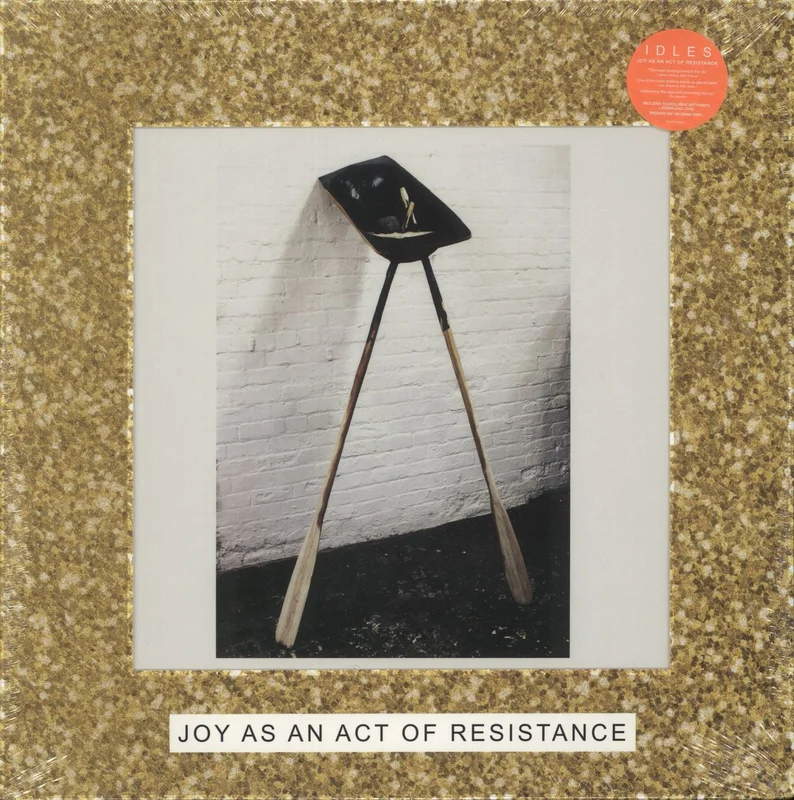 Idles Joy As An Act of Resistance - Deluxe Edition - Orange Hype-sticker - 180 Gram Vinyl - Sealed UK Vinyl LP