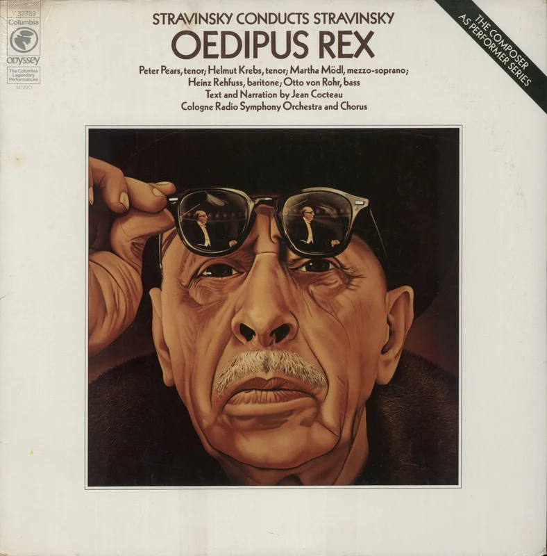 Igor Stravinsky Stravinsky Conducts Stravinsky - Oedipus Rex US Vinyl LP