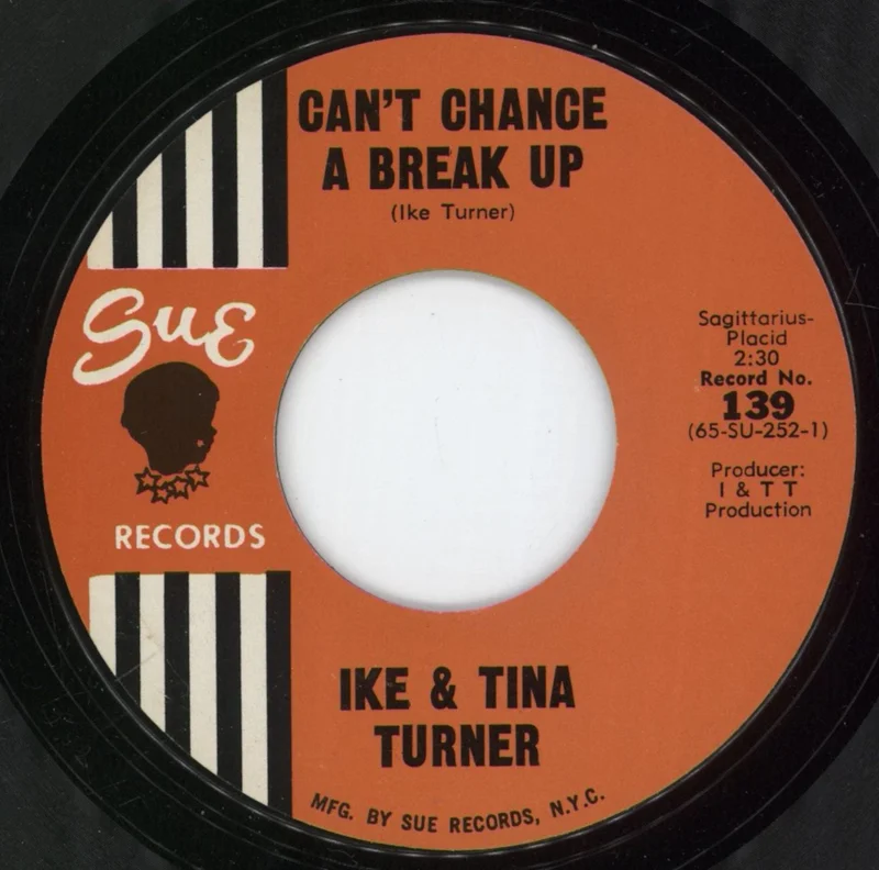 Ike & Tina Turner Can't Chance A Break Up / Stagger Lee And Billy US 7" vinyl