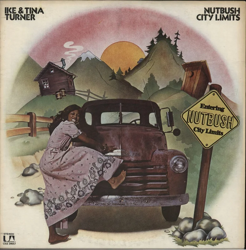 Ike & Tina Turner Nutbush City Limits Italian Vinyl LP