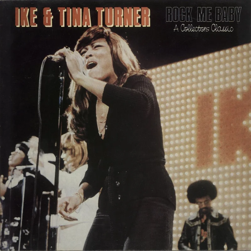 Ike & Tina Turner Rock Me Baby UK Vinyl LP