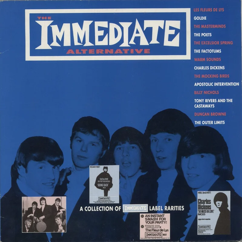 Immediate Label The Immediate Alternative UK Vinyl LP