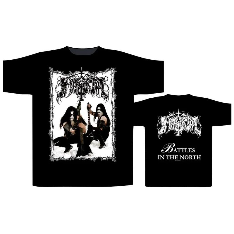 IMMORTAL: official BATTLES IN THE NORTH shirt