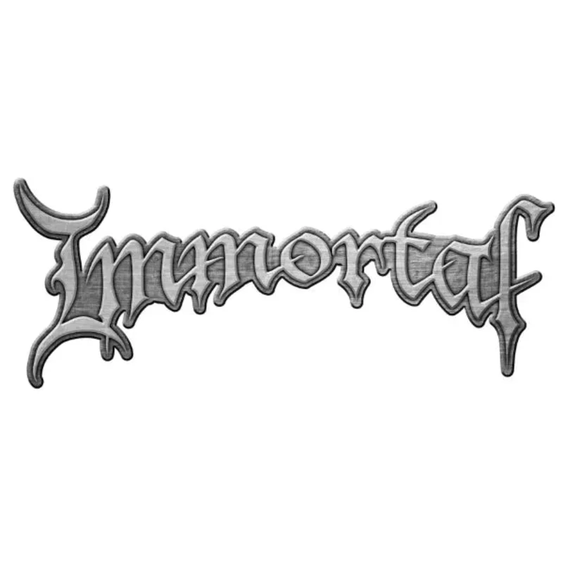 IMMORTAL: official cast metal badge