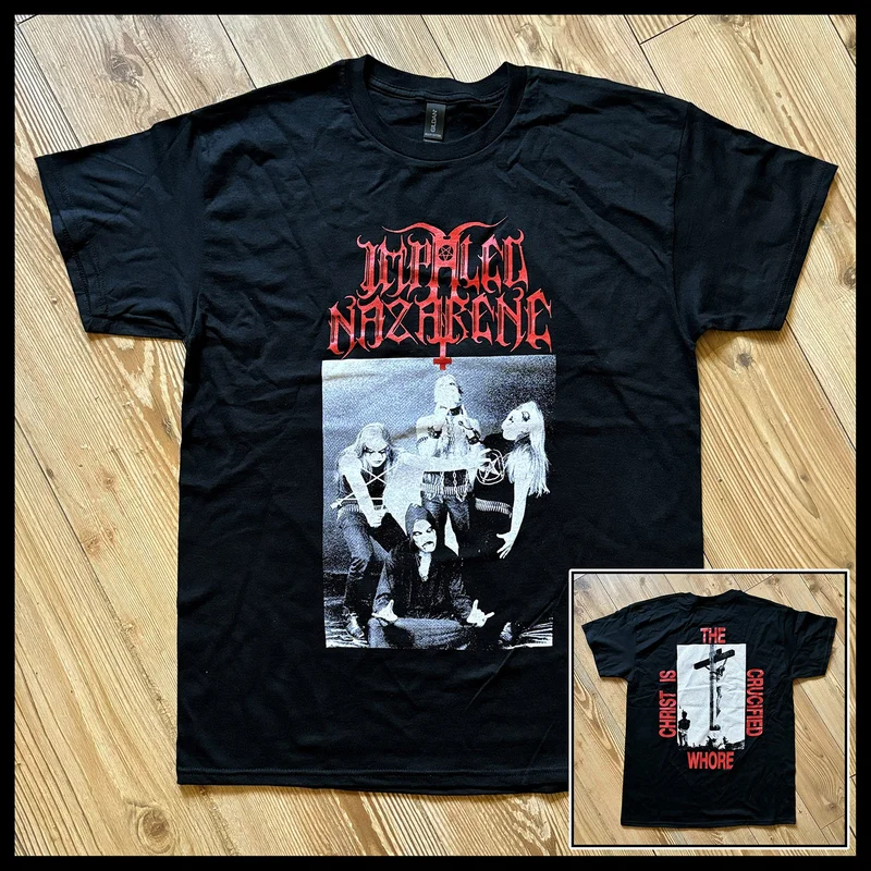 IMPALED NAZARENE: official CRUCIFIED WHORE shirt