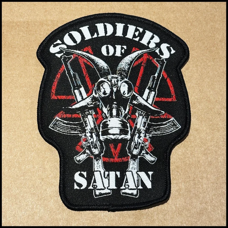 IMPALED NAZARENE: official limited / deluxe SOLDIERS OF SATAN patch