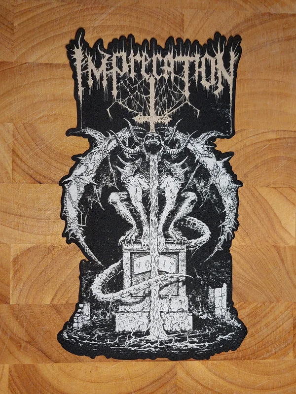 IMPRECATION: official deluxe/limited VOMIT large patch