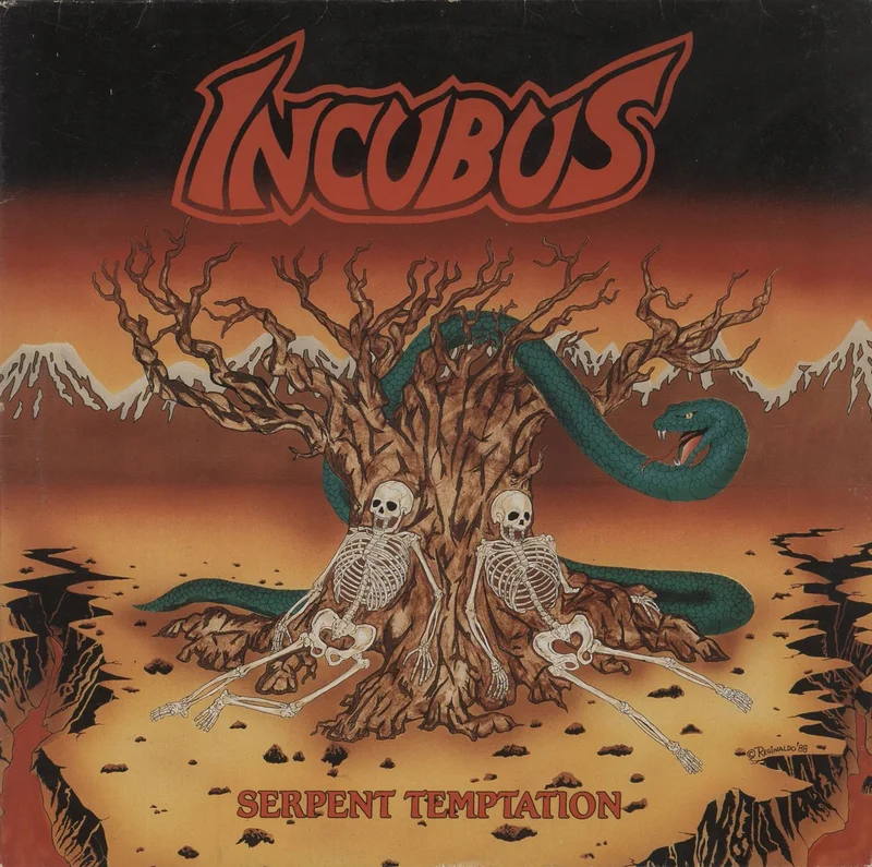 Incubus (Metal) Serpent Temptation - VG UK Vinyl LP
