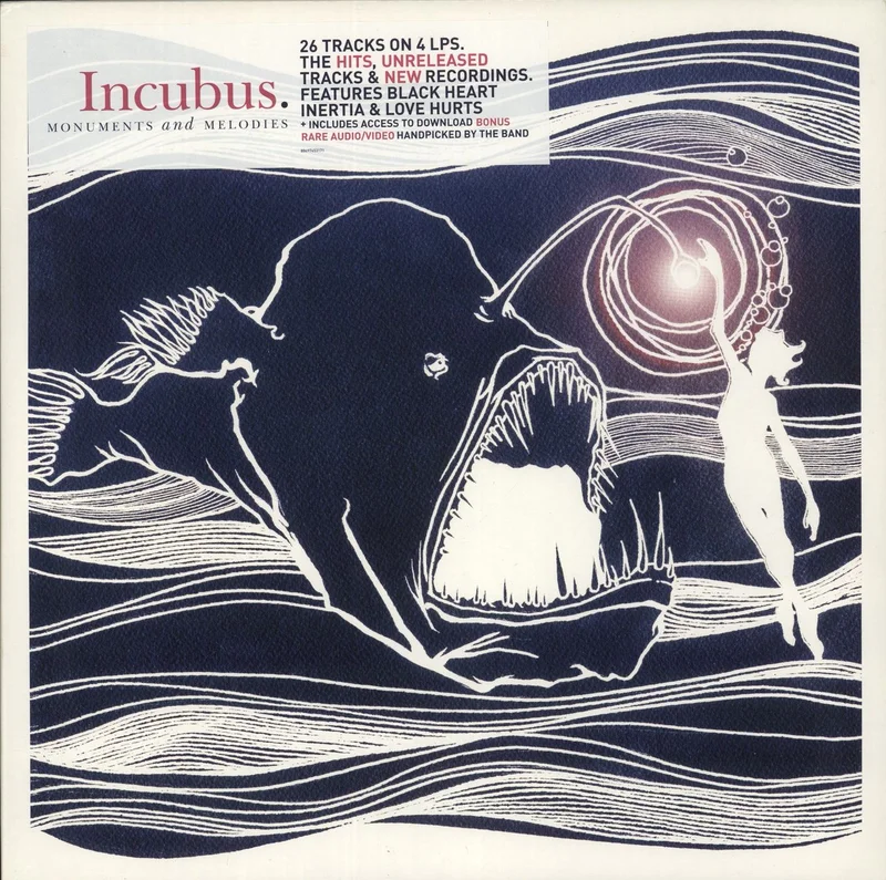 Incubus Monuments And Melodies - 180 Gram UK 4-LP vinyl set