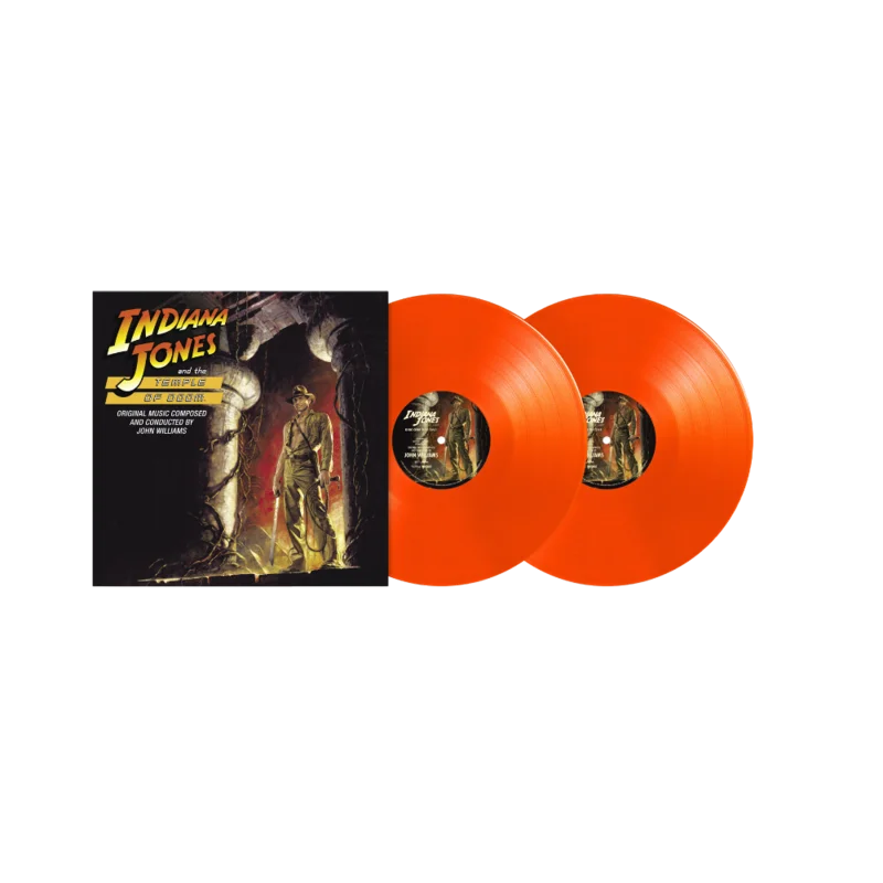 Indiana Jones and the Temple of Doom: Orange Vinyl 2LP