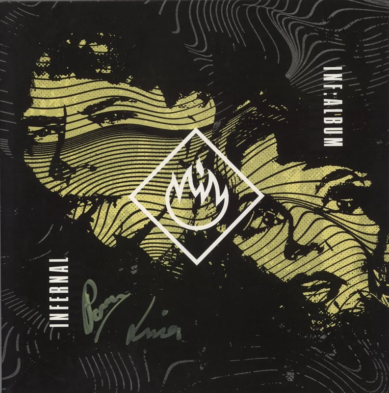 Infernal Inf:Album - Yellow Vinyl - Autographed Danish Vinyl LP